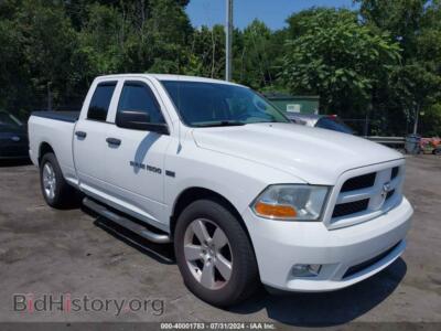 2012 RAM 1500 ST, белый — VIN 1C6RD6FT6CS323212, IAAI