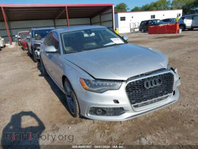 2012 Audi A6 3.0 Premium, silver — VIN WAUBGAFC0CN004047, IAAI