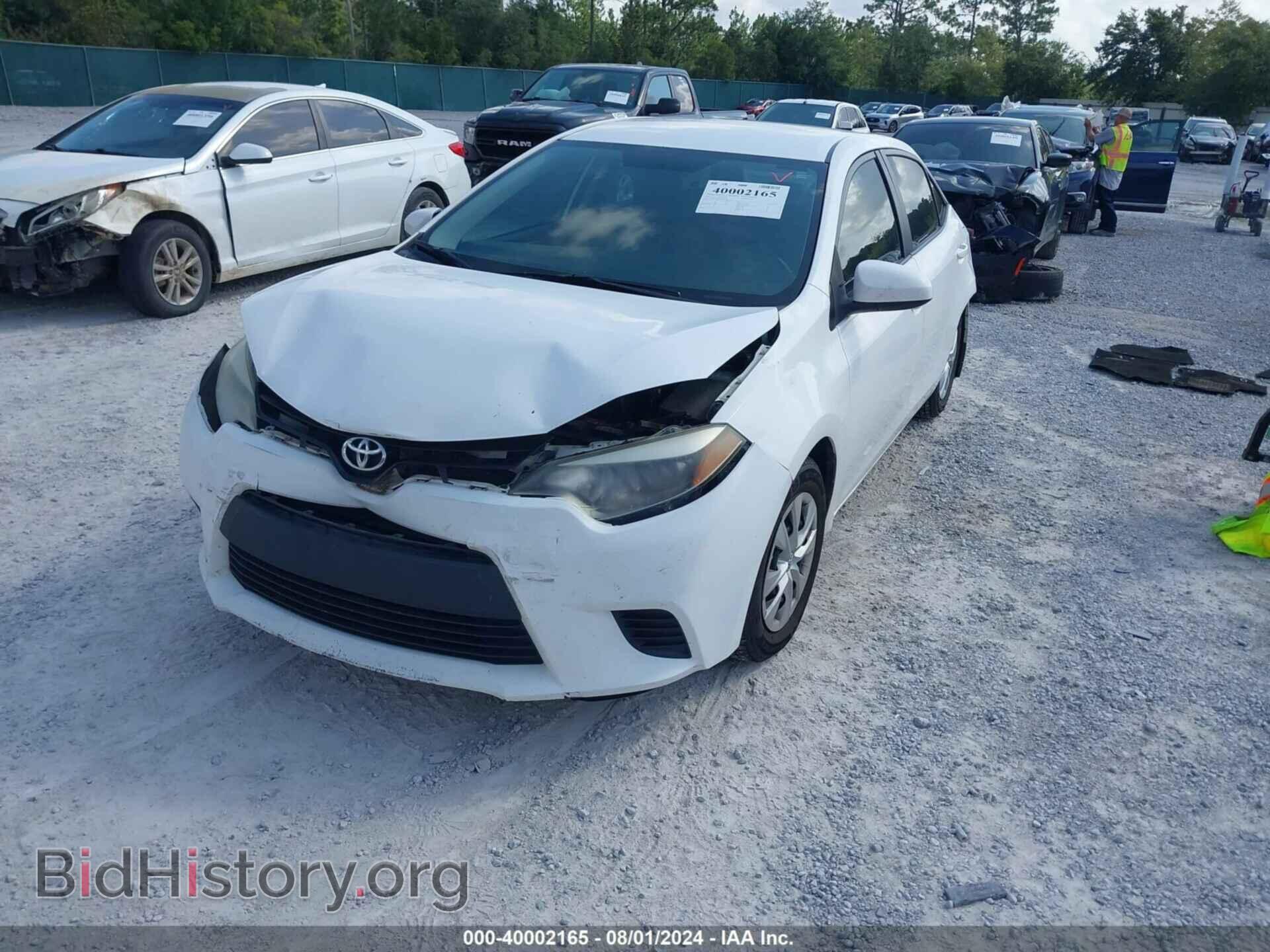 2015 TOYOTA COROLLA - VIN: 2T1BURHEXFC334245 - Фото 2