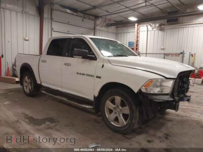 2012 RAM 1500 SLT, white — VIN 1C6RD7LT4CS304586, IAAI