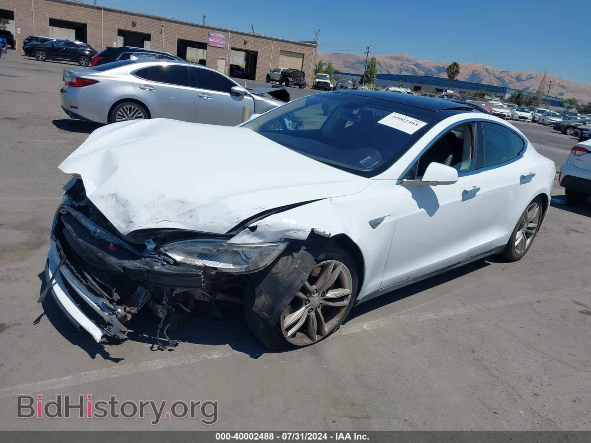 2012 TESLA MODEL S - VIN: 5YJSA1DN0CFP02245 - Photo 2