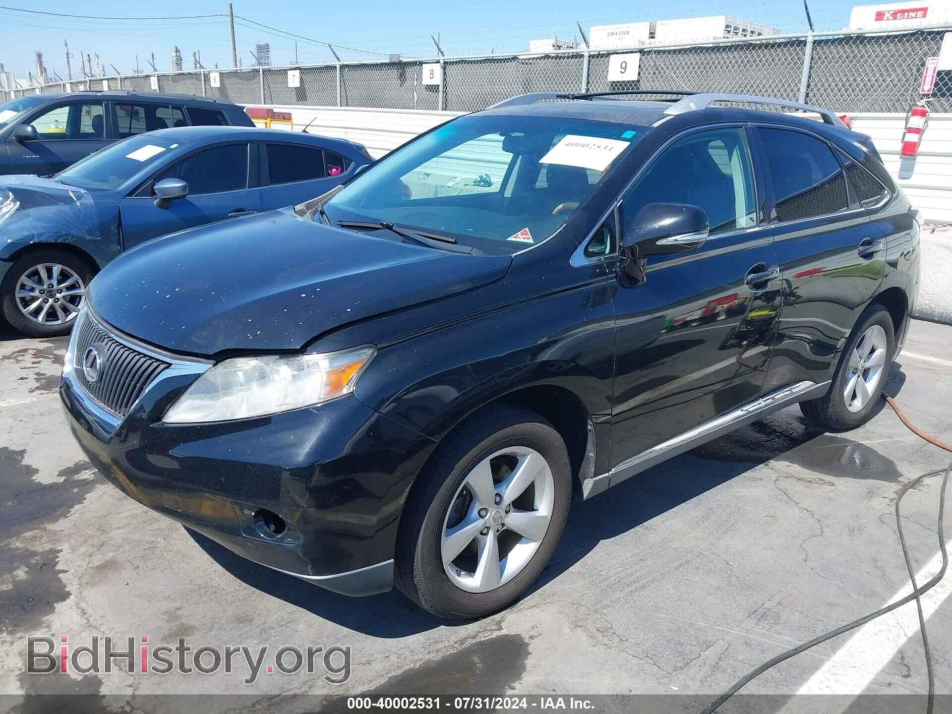 2011 LEXUS RX 350 - VIN: 2T2ZK1BA4BC050496 - Фото 2