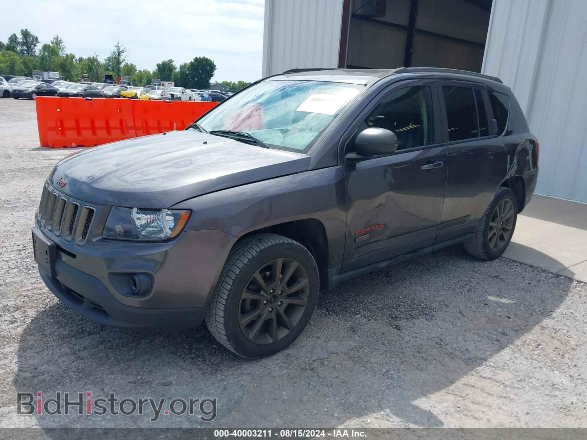 2016 JEEP COMPASS - VIN: 1C4NJCBB5GD685067 - Фото 2
