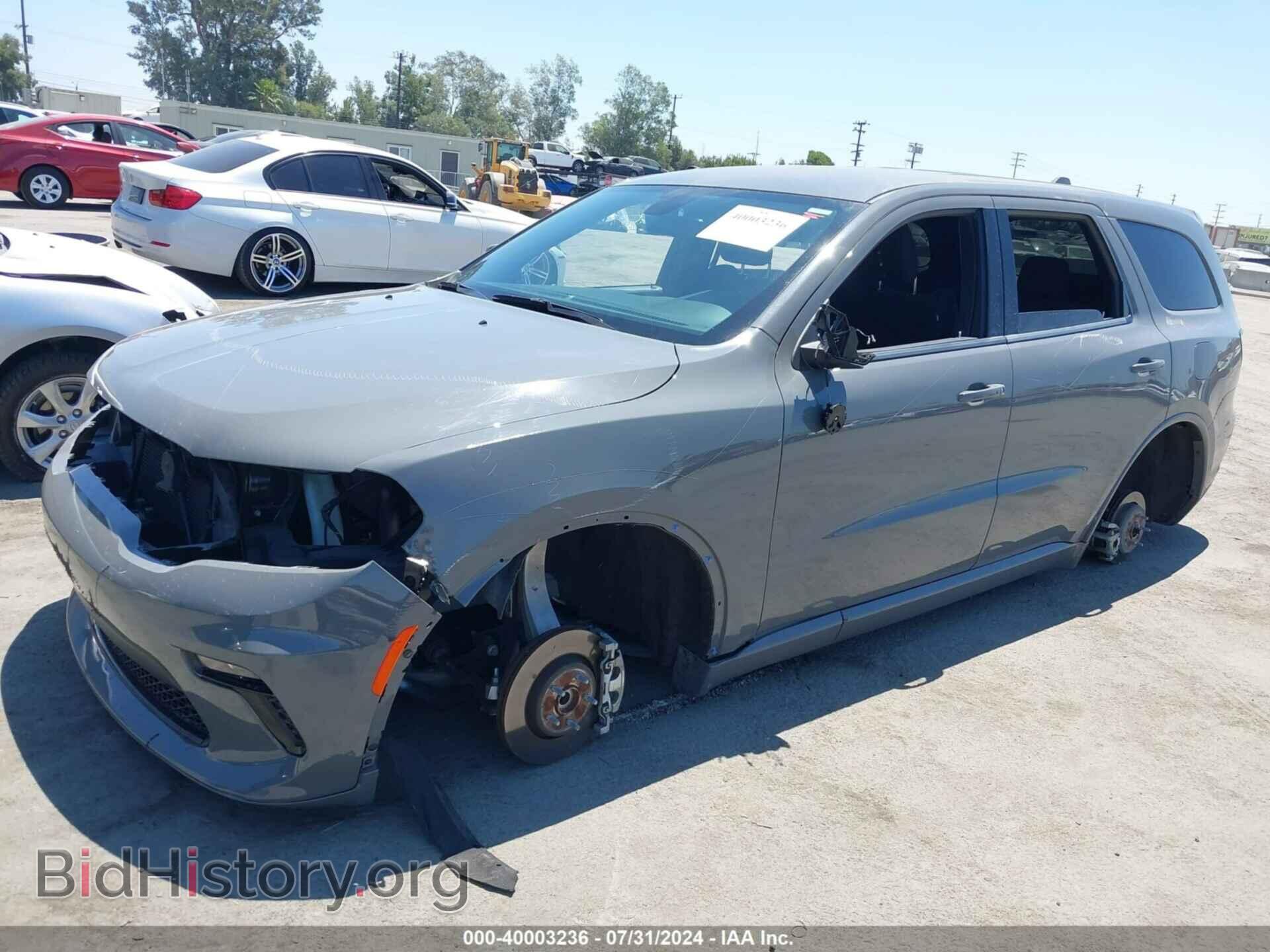 2022 DODGE DURANGO - VIN: 1C4RDHAG3NC159719 - Фото 2