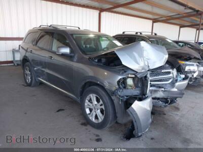 2012 Dodge DURANGO Crew, gray — VIN 1C4RDHDG7CC117014, IAAI