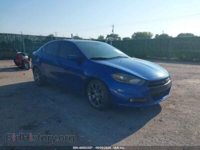2013 Dodge DART SXT, синий — VIN 1C3CDFBAXDD342438, IAAI