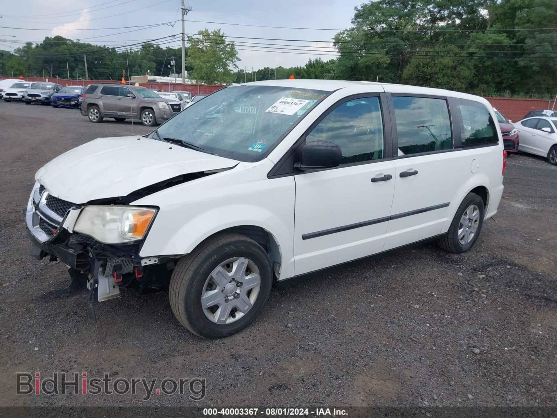 2013 DODGE GRAND CARAVAN - VIN: 2C4RDGBG4DR704065 - Фото 2