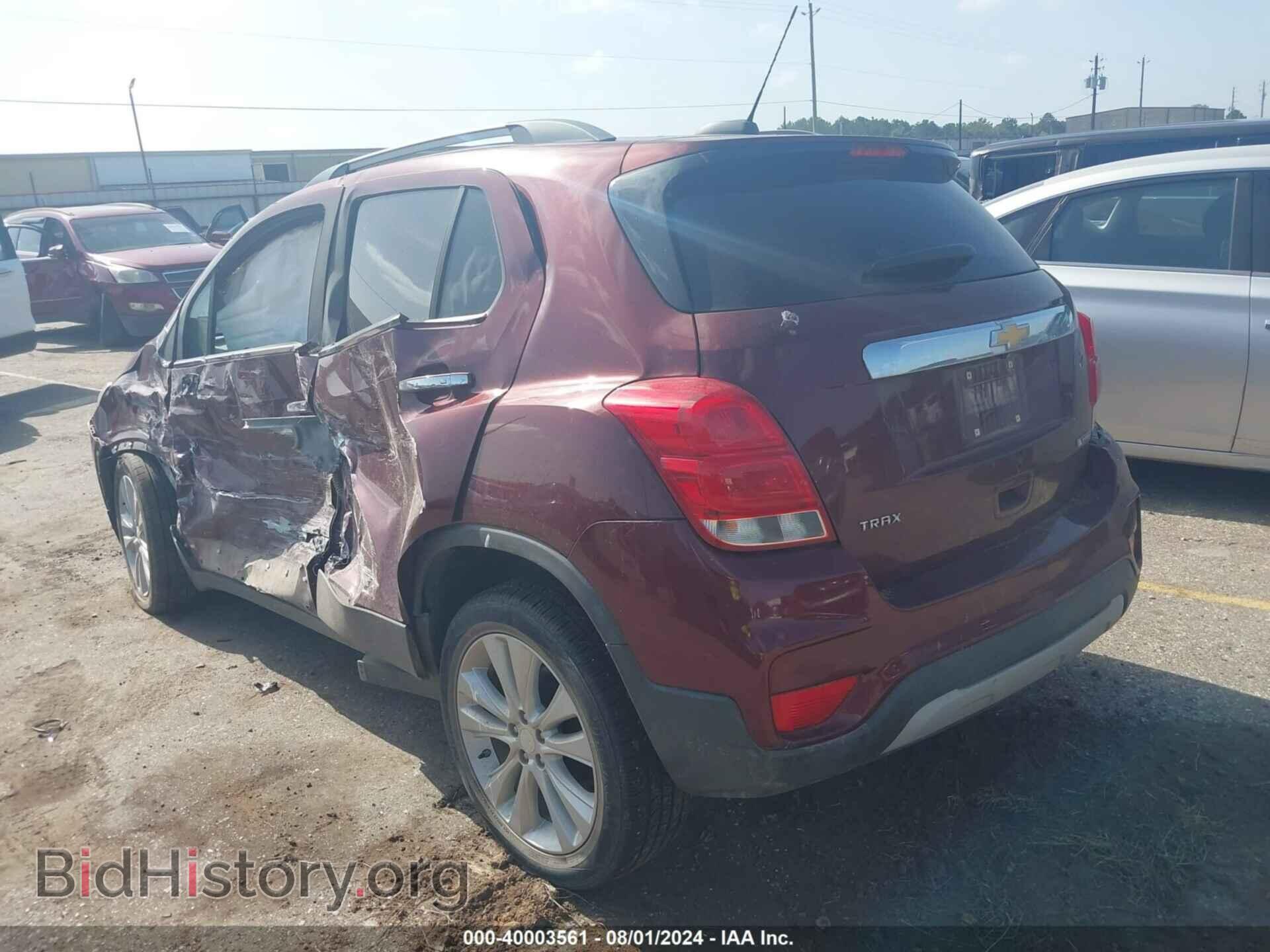 2017 CHEVROLET TRAX - VIN: 3GNCJMSB6HL273658 - Фото 3