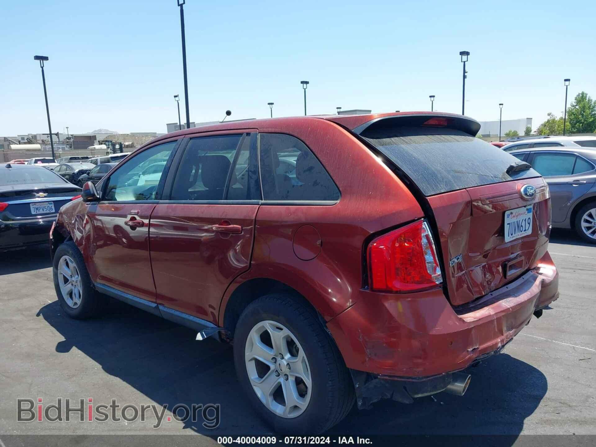 2014 FORD EDGE - VIN: 2FMDK3JC9EBA85993 - Фото 3