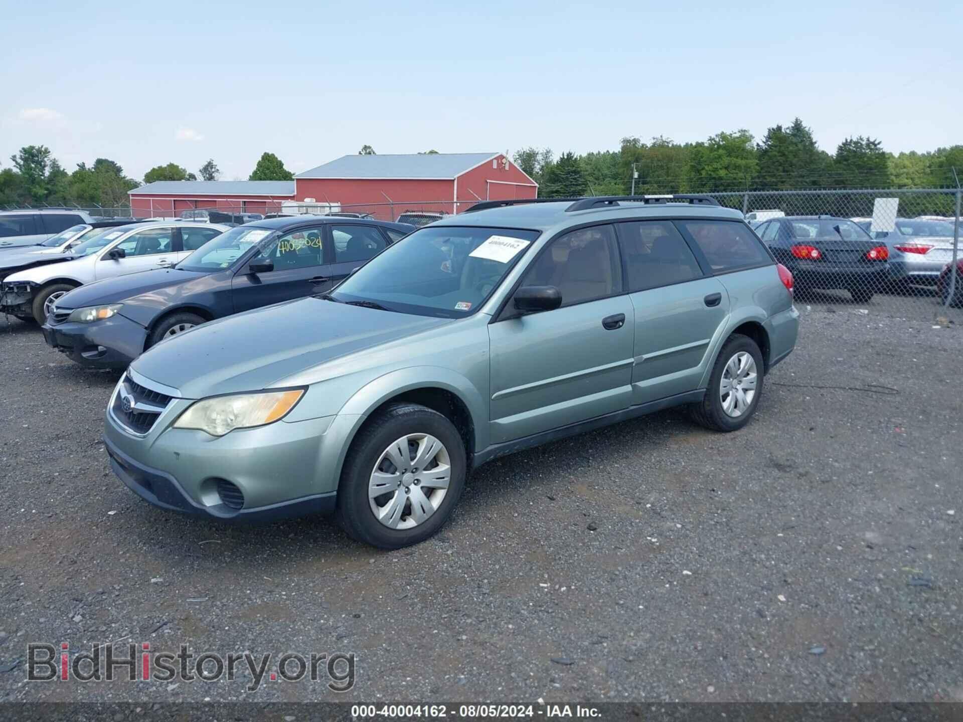 2009 SUBARU OUTBACK - VIN: 4S4BP60C996325298 - Фото 2