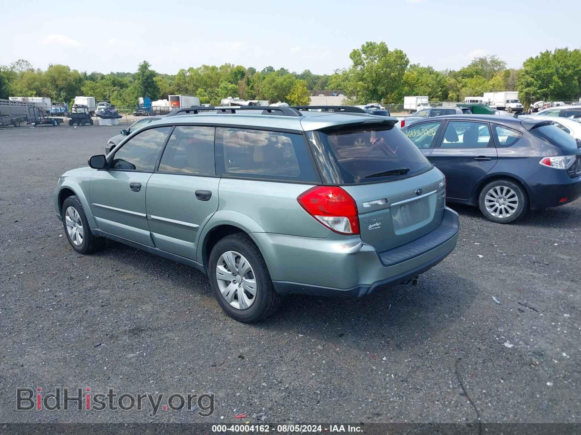 2009 SUBARU OUTBACK - VIN: 4S4BP60C996325298 - Фото 3