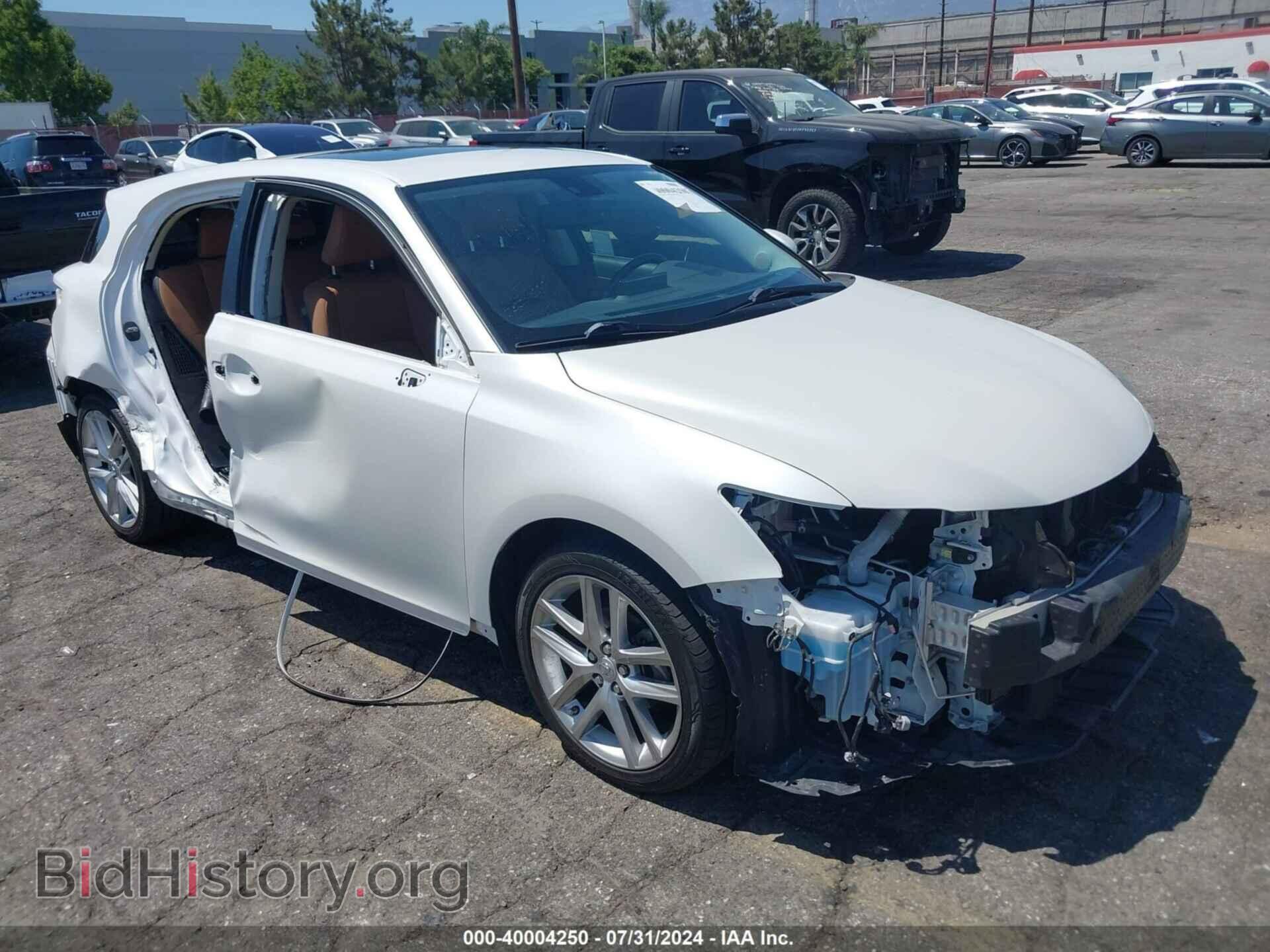Photo JTHKD5BHXG2257760 - LEXUS CT 200H 2016
