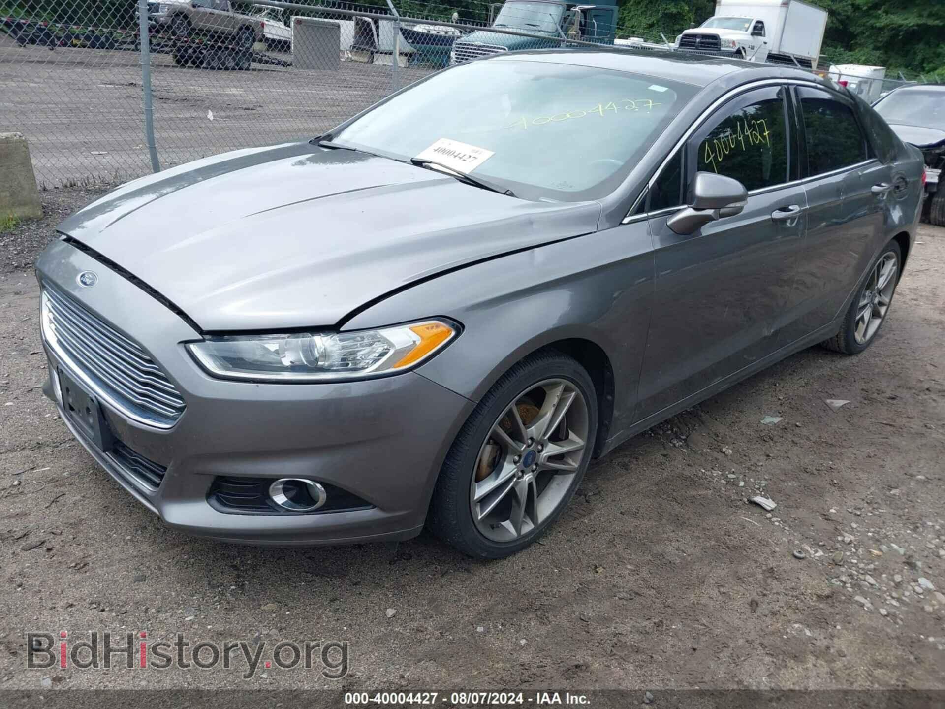 2013 FORD FUSION - VIN: 3FA6P0K95DR387044 - Фото 2