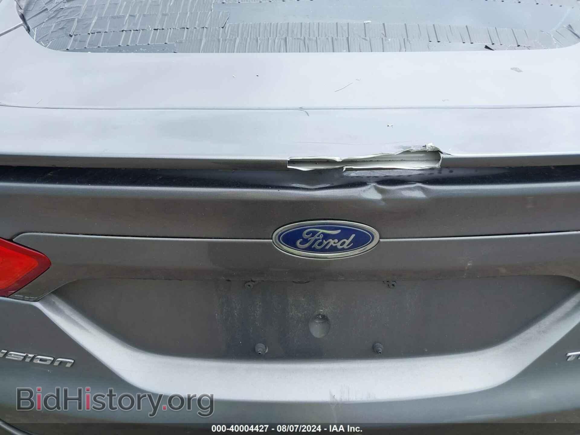 2013 FORD FUSION - VIN: 3FA6P0K95DR387044 - Фото 6