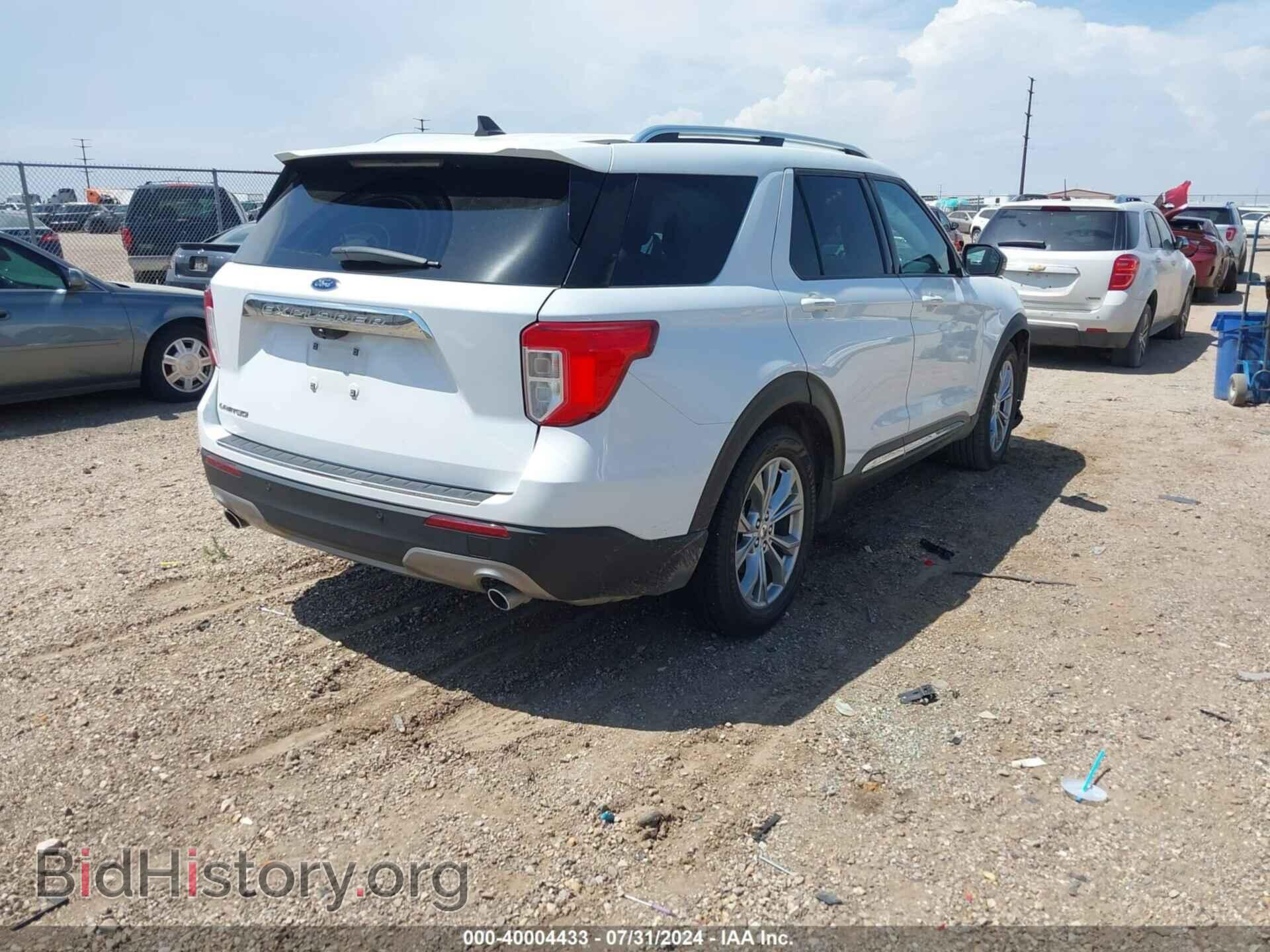 2021 FORD EXPLORER - VIN: 1FMSK7FH4MGB52588 - Фото 4