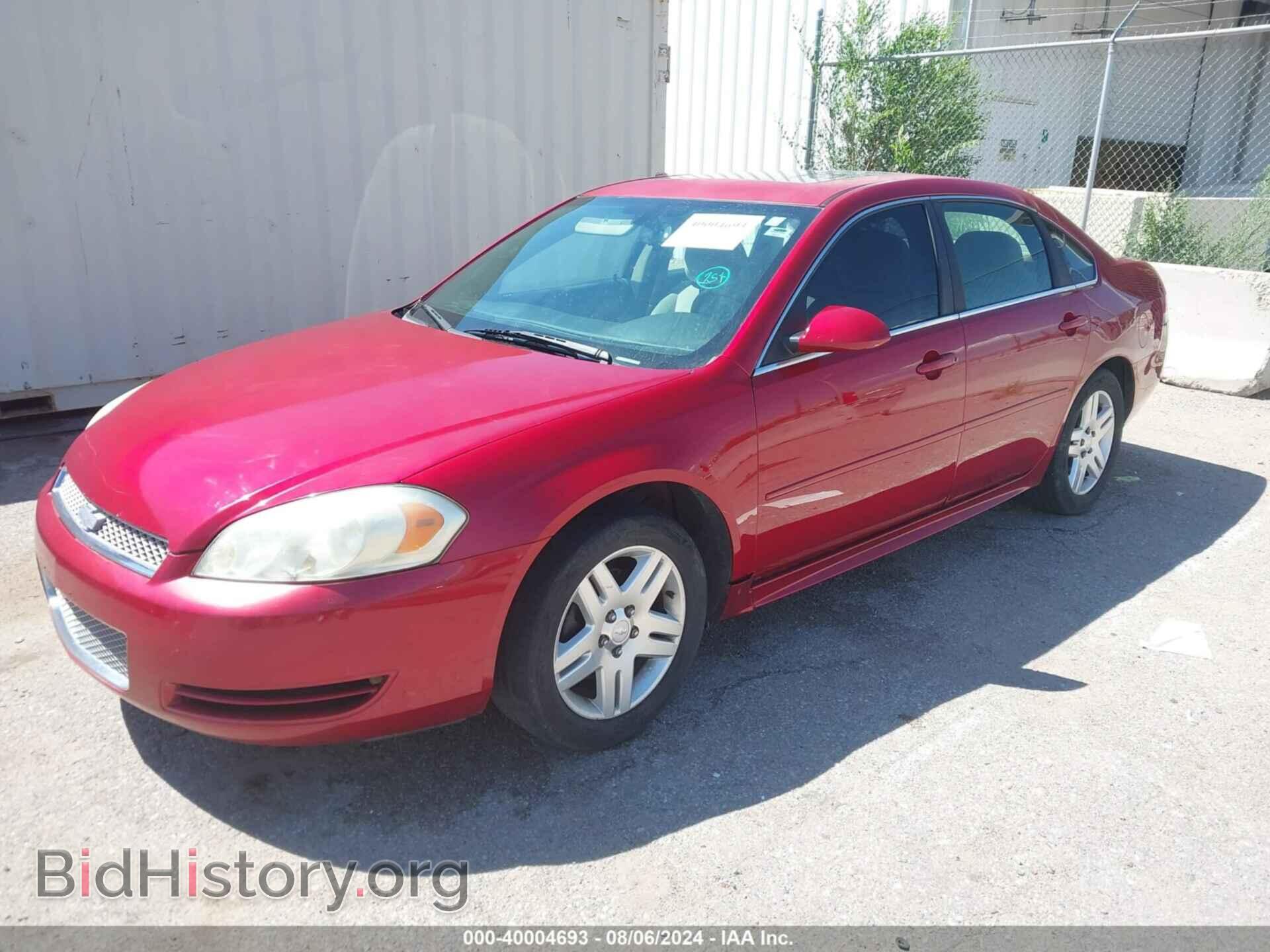 2013 CHEVROLET IMPALA - VIN: 2G1WG5E37D1261019 - Фото 2