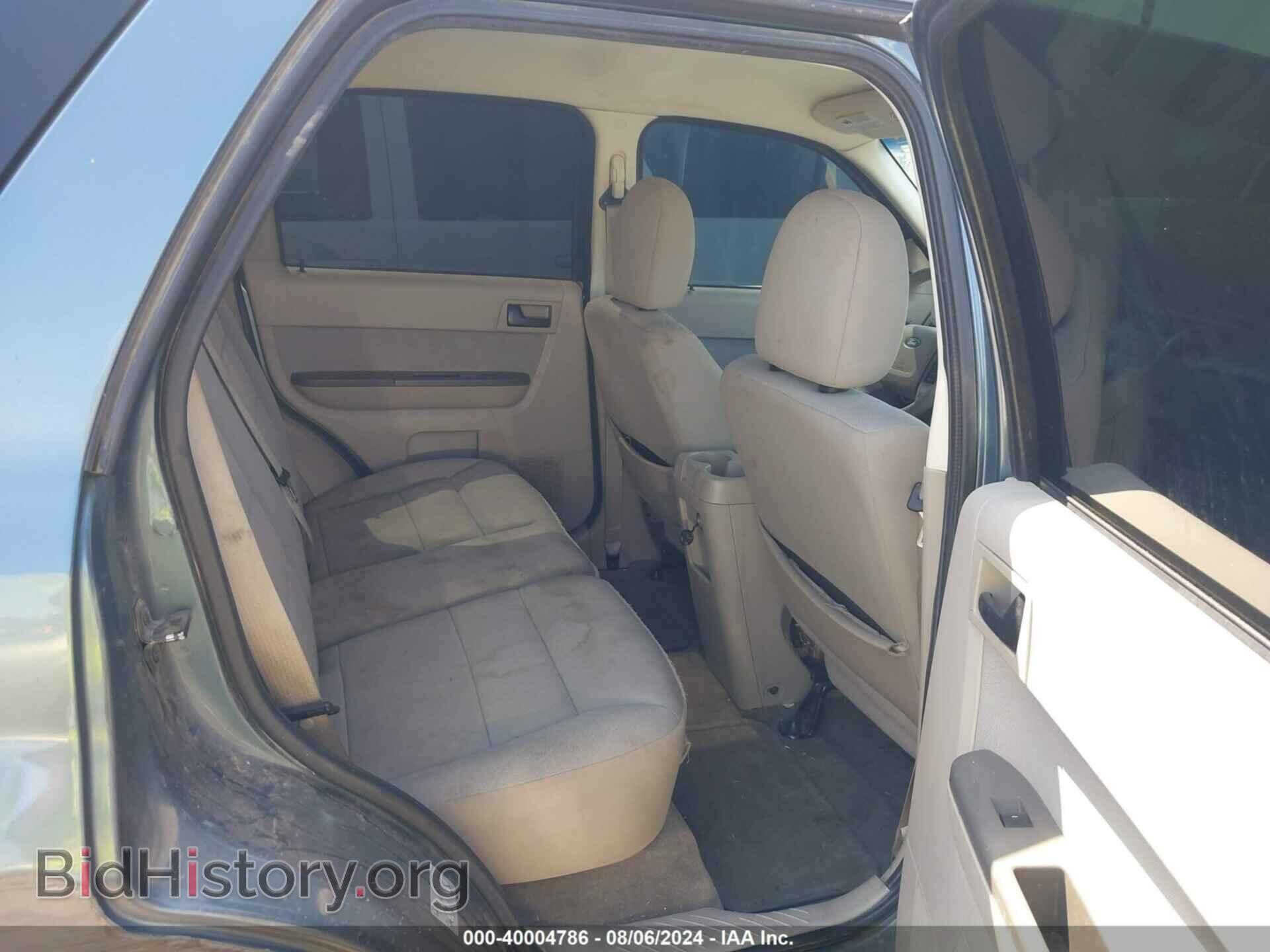 2010 FORD ESCAPE - VIN: 1FMCU0DG6AKD10941 - Фото 8