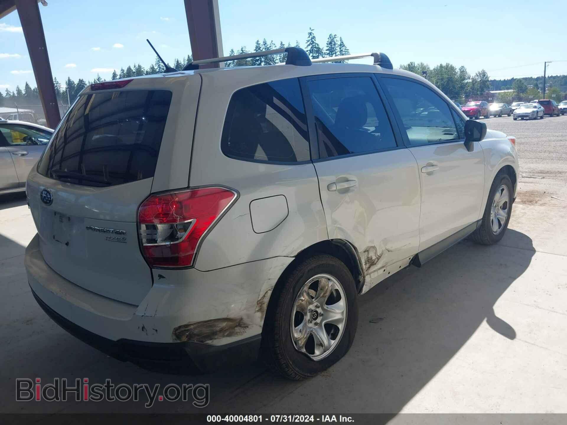 2014 SUBARU FORESTER - VIN: JF2SJAAC8EH513348 - Фото 4