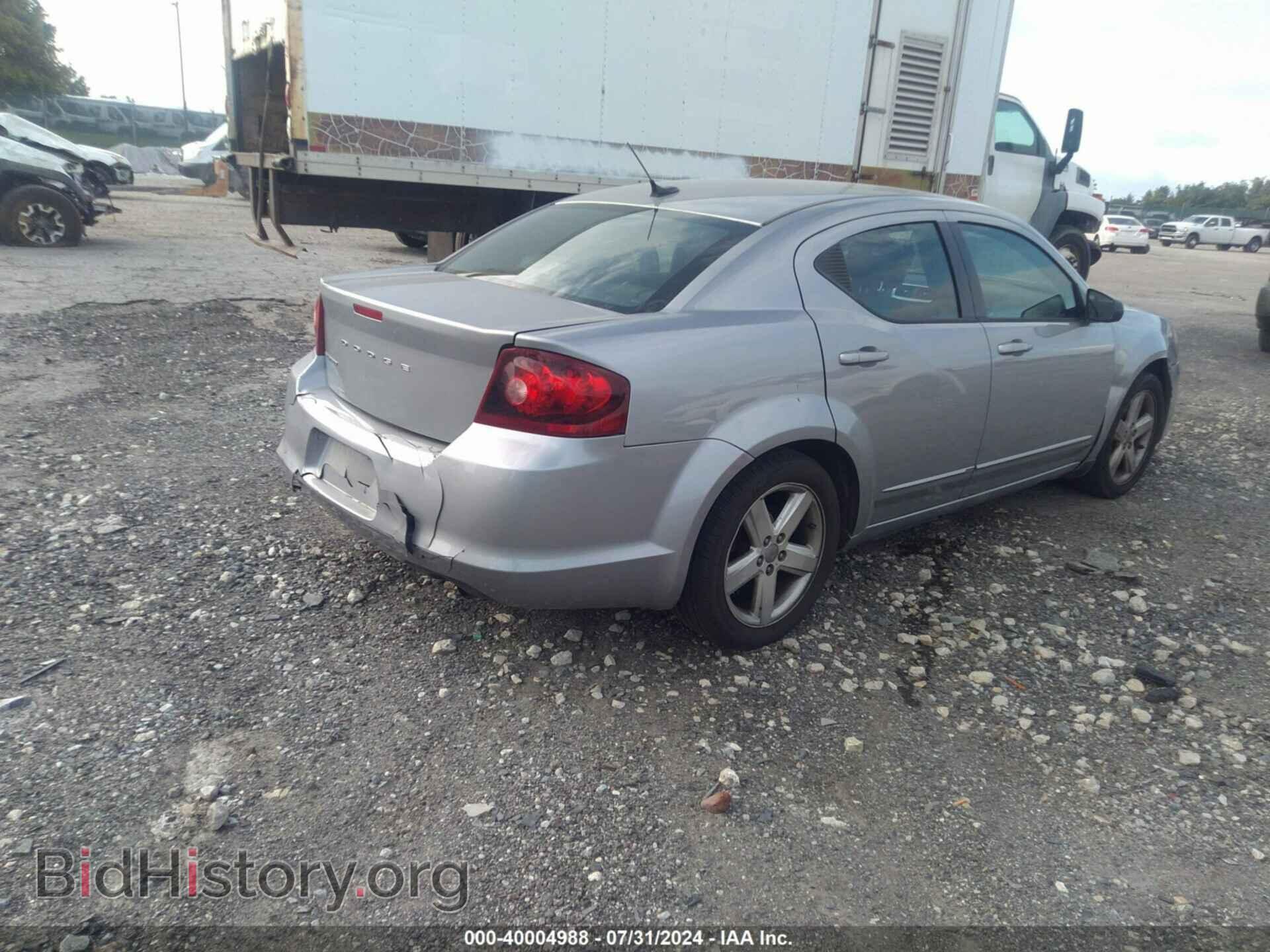2013 DODGE AVENGER - VIN: 1C3CDZAB7DN722679 - Фото 4