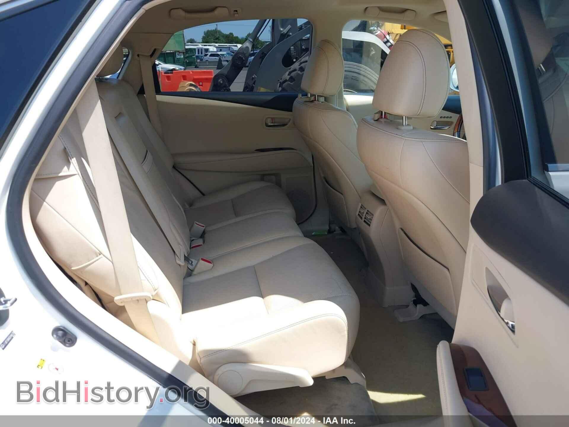 2013 LEXUS RX 450H - VIN: JTJBC1BAXD2446739 - Фото 8