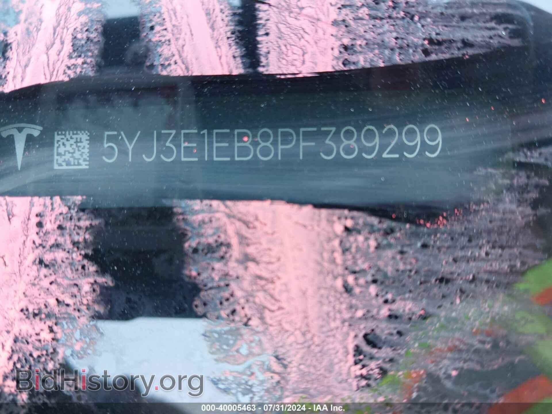 2023 TESLA MODEL 3 - VIN: 5YJ3E1EB8PF389299 - Фото 9