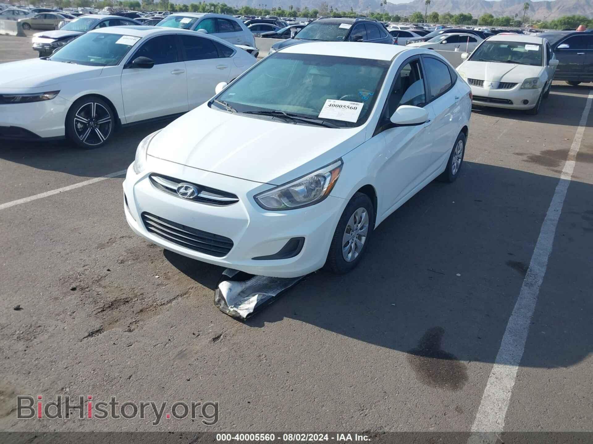 2016 HYUNDAI ACCENT - VIN: KMHCT4AE4GU005089 - Фото 2