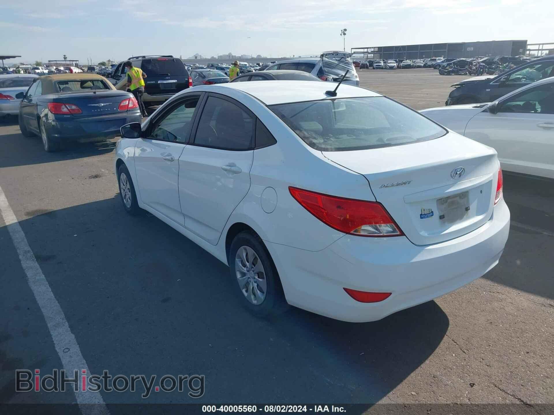 2016 HYUNDAI ACCENT - VIN: KMHCT4AE4GU005089 - Фото 3