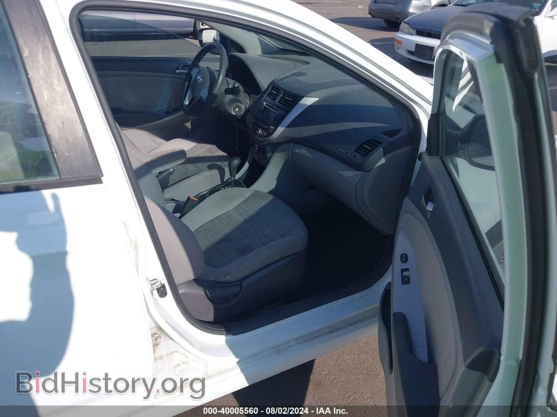 2016 HYUNDAI ACCENT - VIN: KMHCT4AE4GU005089 - Фото 5