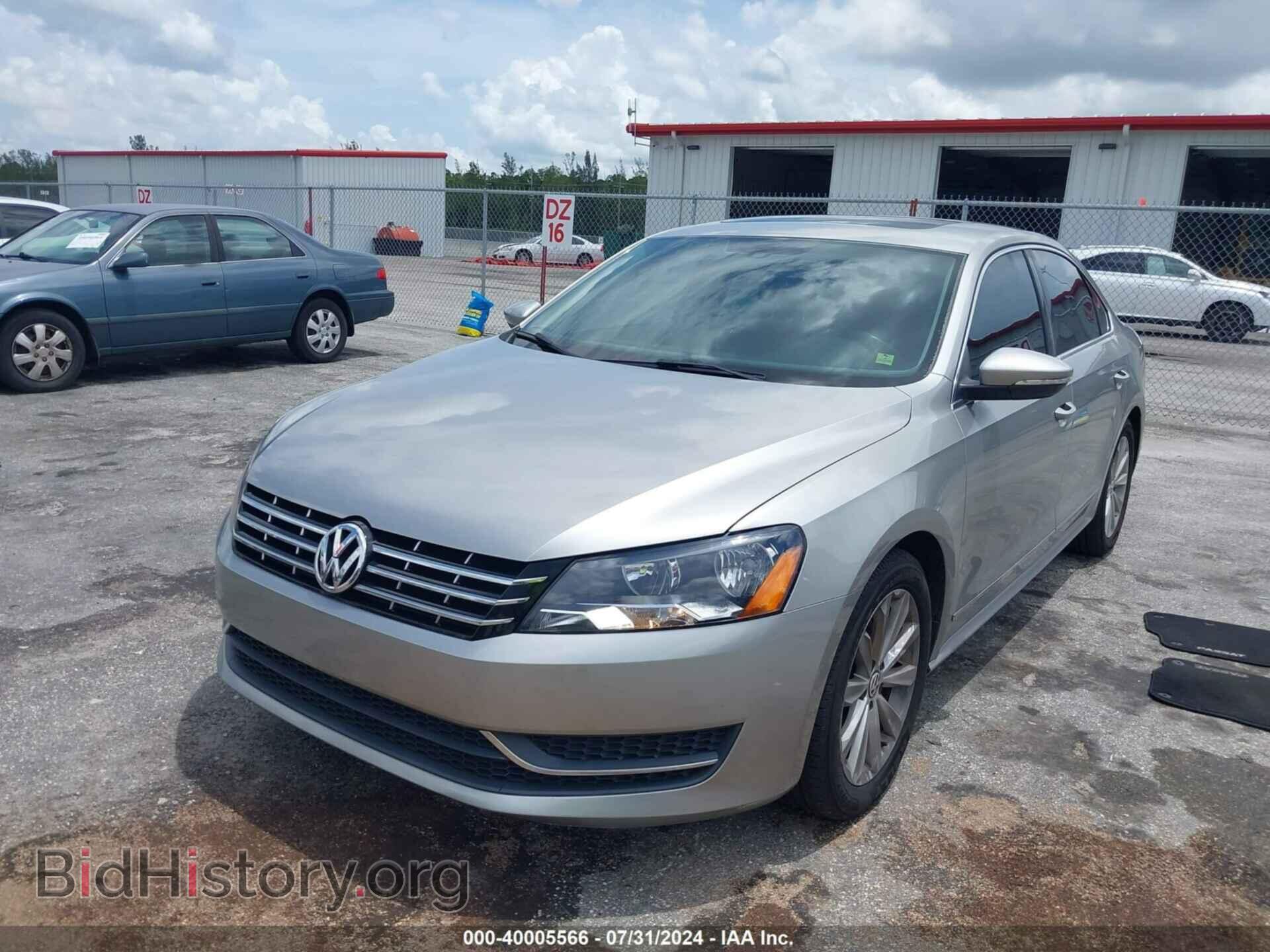 2012 VOLKSWAGEN PASSAT - VIN: 1VWCH7A39CC038799 - Фото 2