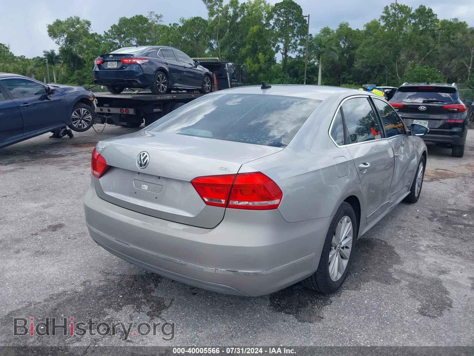 2012 VOLKSWAGEN PASSAT - VIN: 1VWCH7A39CC038799 - Фото 4