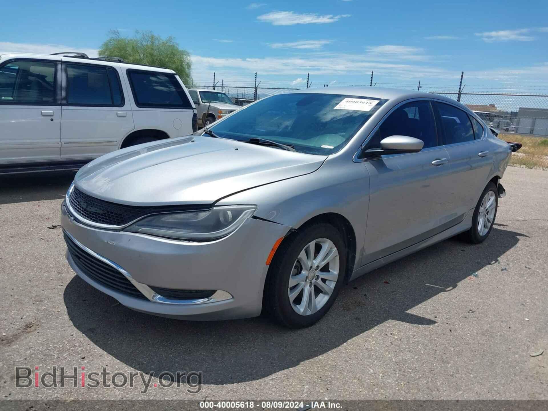 2015 CHRYSLER 200 - VIN: 1C3CCCAB2FN625943 - Фото 2