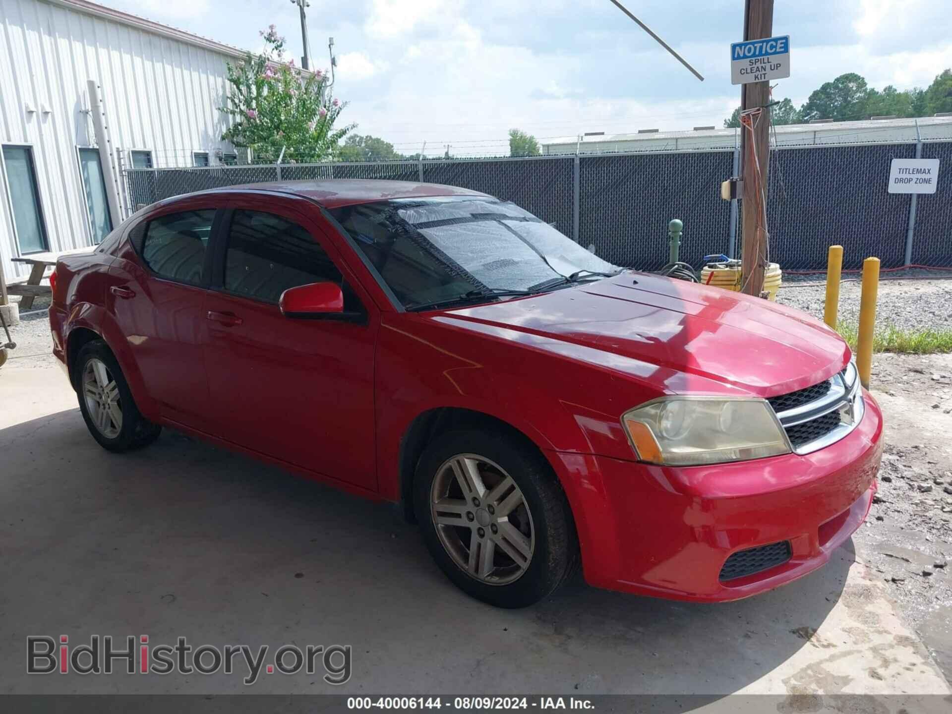 Photo 1C3CDZCB9CN293413 - DODGE AVENGER 2012