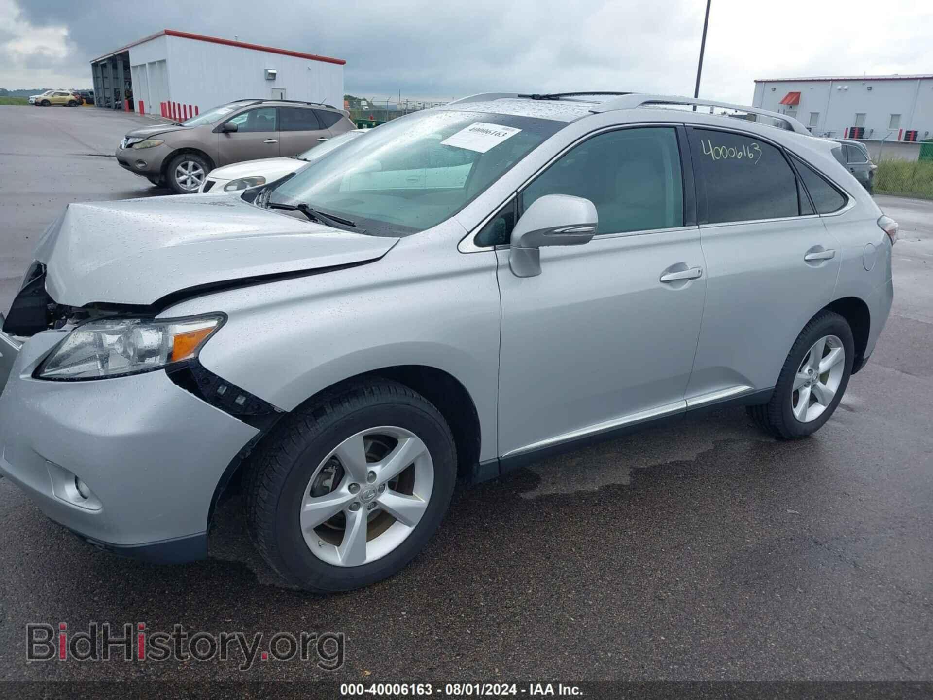 2011 LEXUS RX 350 - VIN: 2T2BK1BA7BC101166 - Фото 2