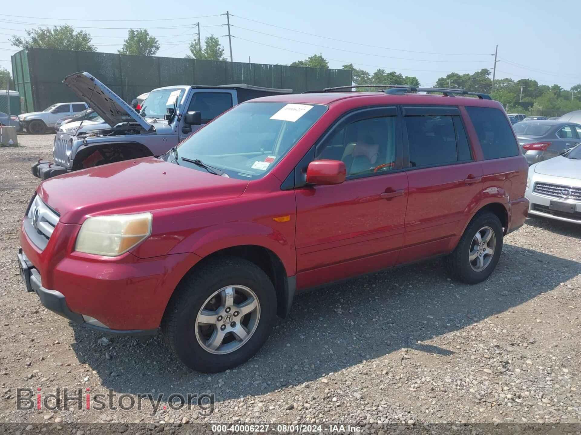 2006 HONDA PILOT - VIN: 5FNYF185X6B016143 - Фото 2