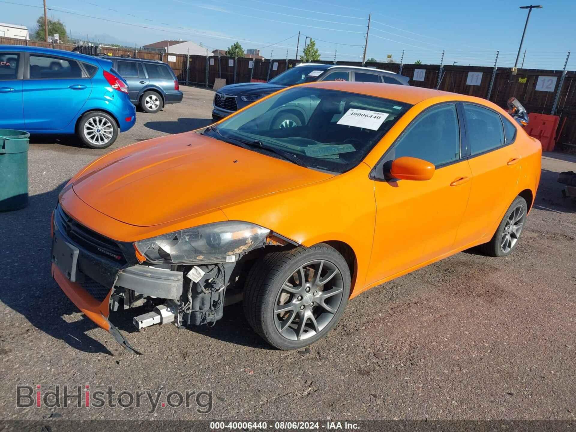 2013 DODGE DART - VIN: 1C3CDFBA0DD326099 - Фото 2