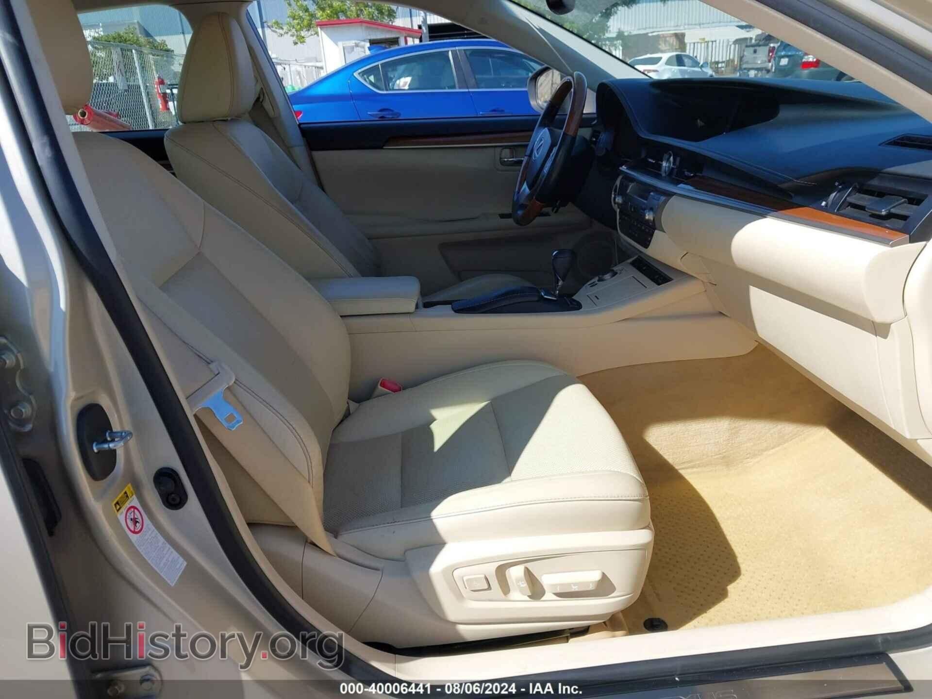 2014 LEXUS ES 300H - VIN: JTHBW1GG8E2059663 - Фото 5