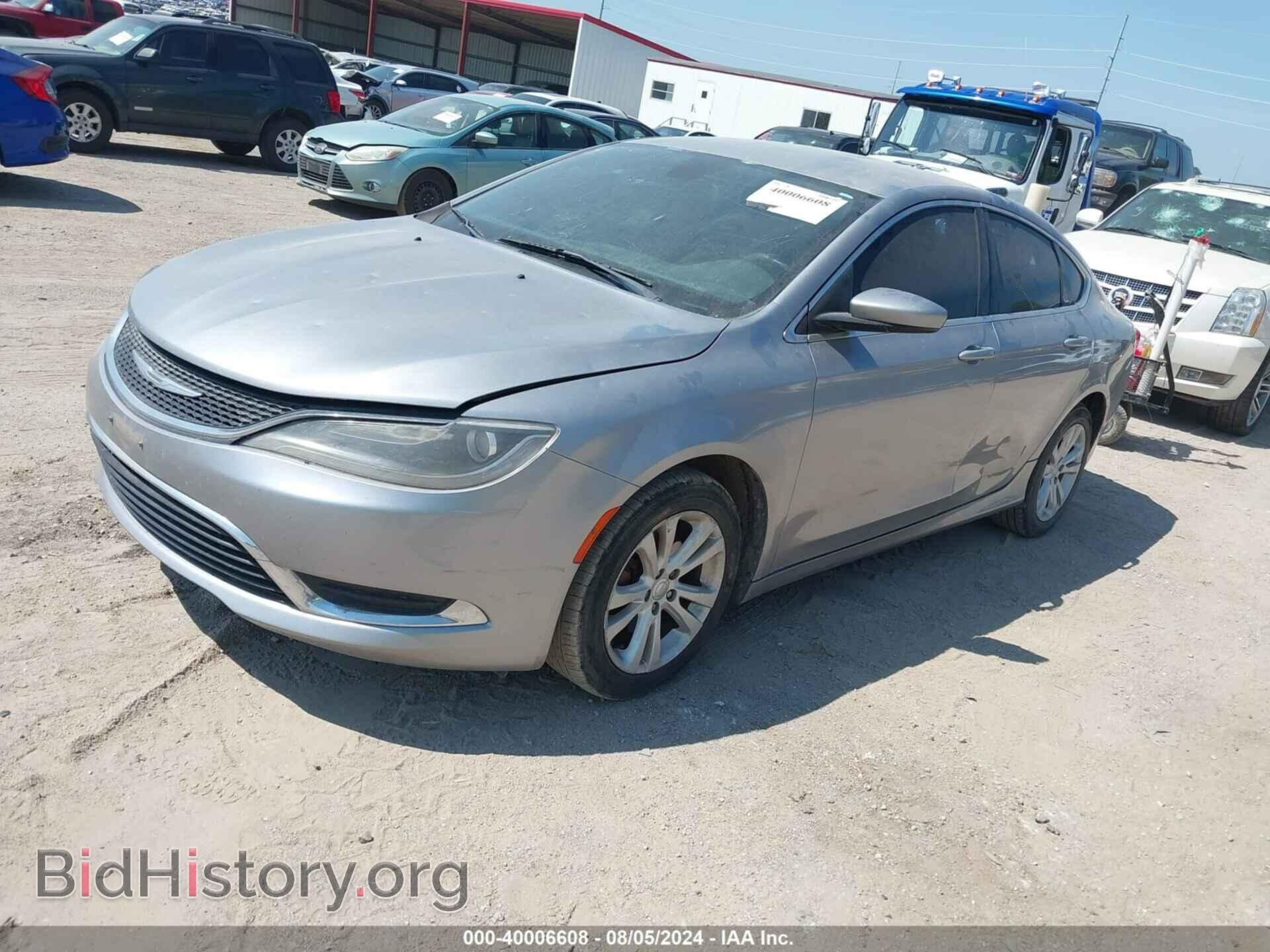 2015 CHRYSLER 200 - VIN: 1C3CCCAB2FN596024 - Фото 2