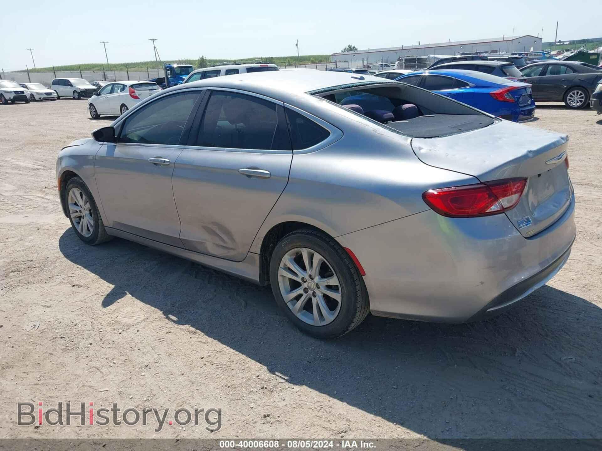 2015 CHRYSLER 200 - VIN: 1C3CCCAB2FN596024 - Фото 3