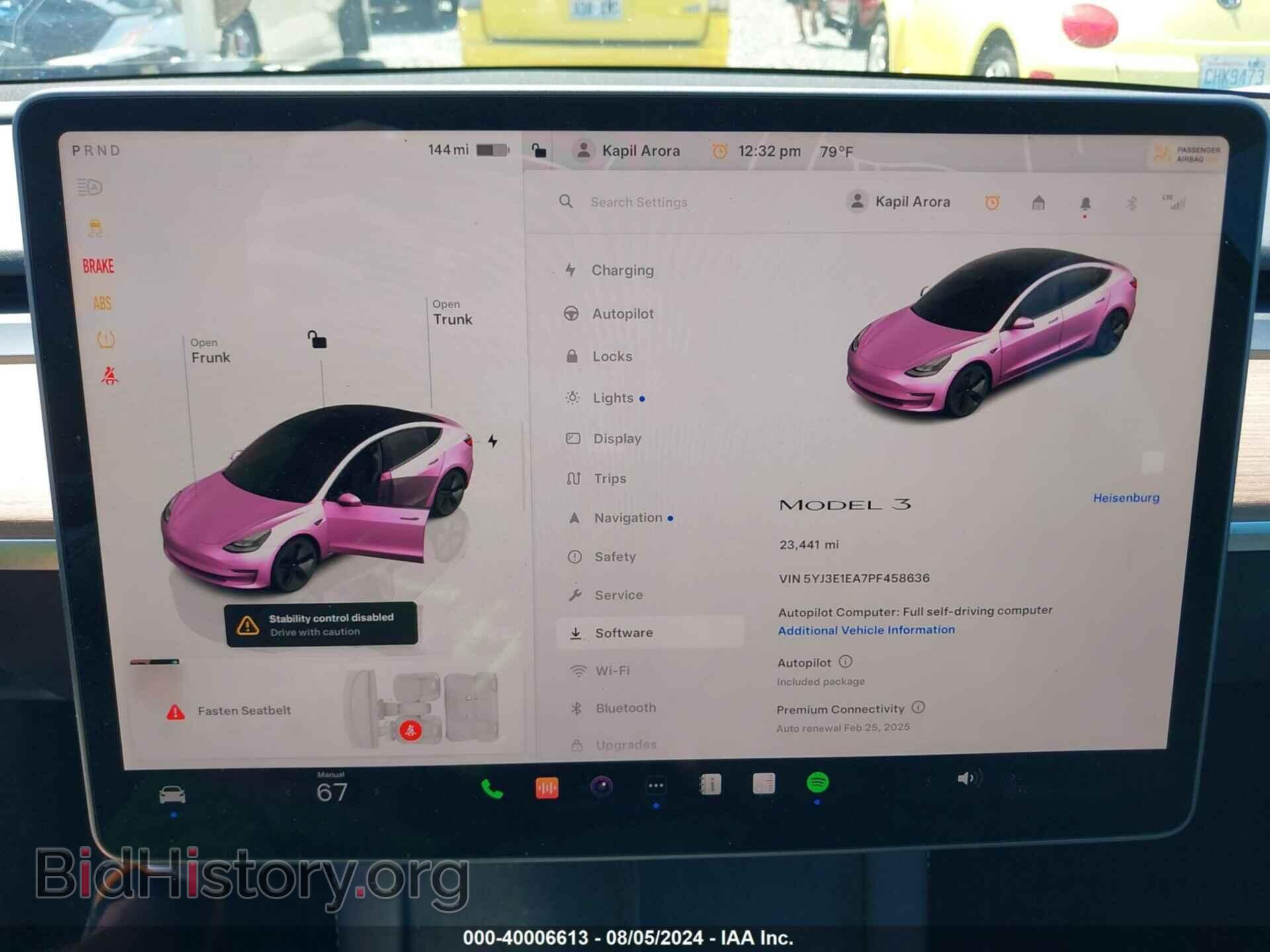 2023 TESLA MODEL 3 - VIN: 5YJ3E1EA7PF458636 - Фото 18