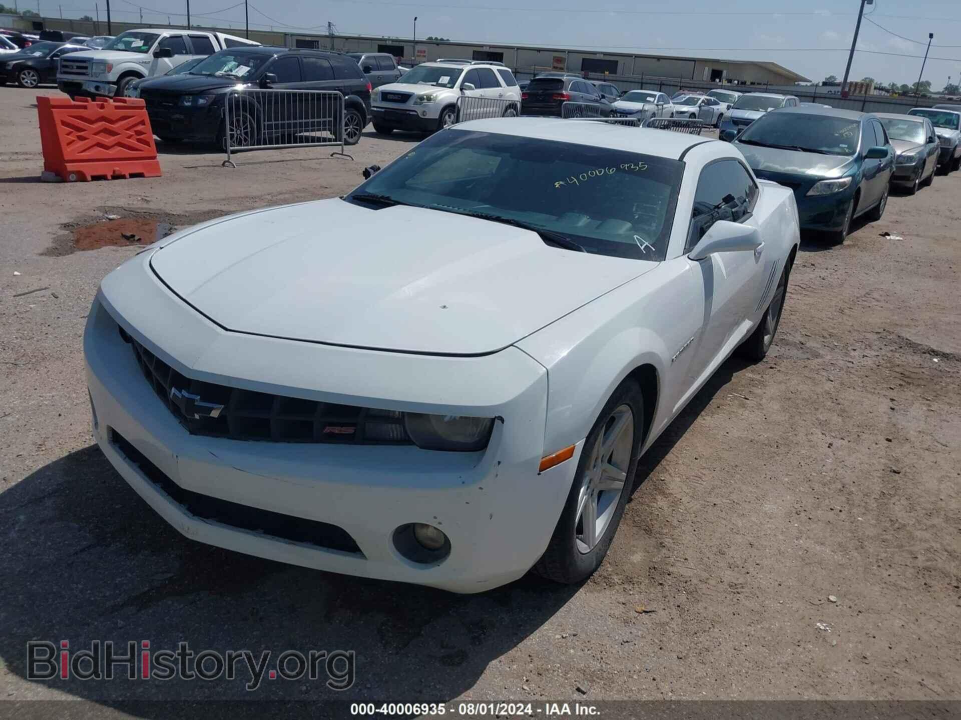 2011 CHEVROLET CAMARO - VIN: 2G1FB1ED6B9210366 - Фото 2