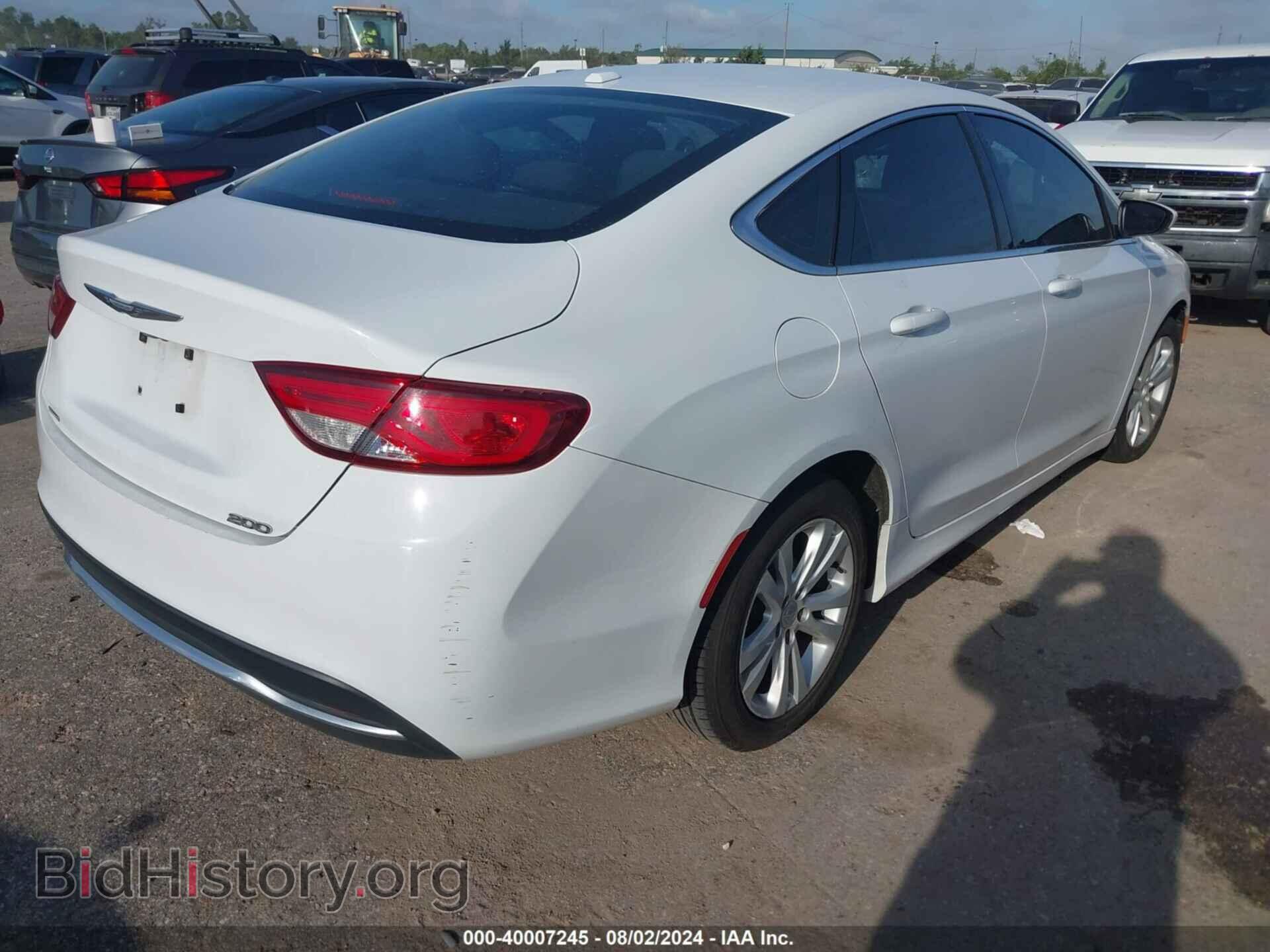 2016 CHRYSLER 200 - VIN: 1C3CCCABXGN154397 - Фото 4