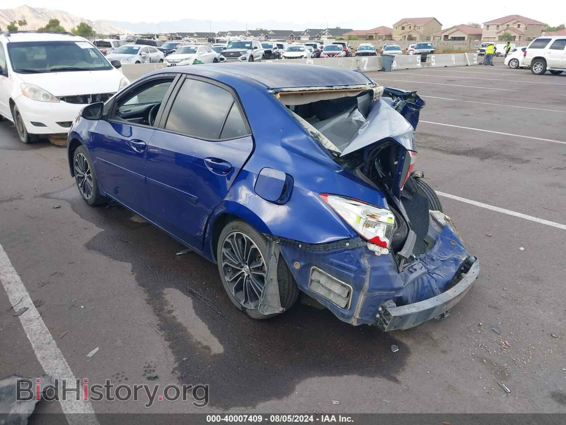 2014 TOYOTA COROLLA - VIN: 2T1BURHEXEC216775 - Photo 3