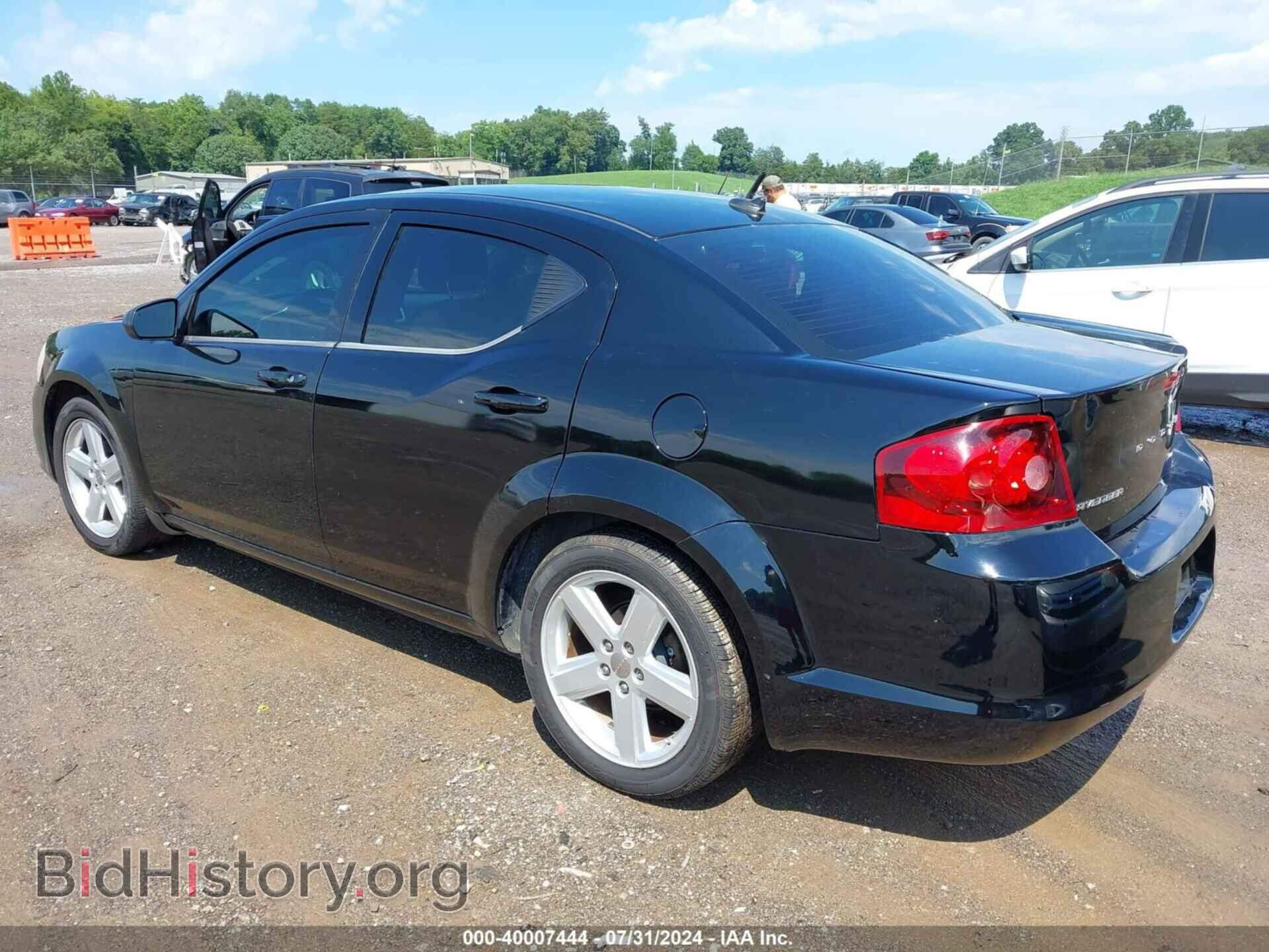 2013 DODGE AVENGER - VIN: 1C3CDZCB6DN708303 - Фото 3
