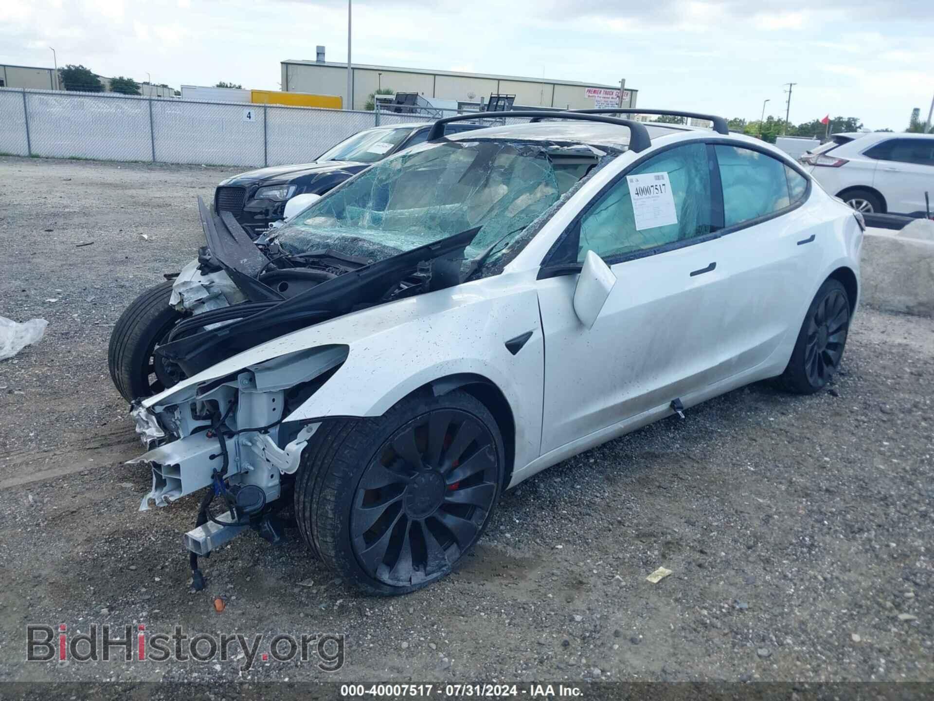 2023 TESLA MODEL 3 - VIN: 5YJ3E1EC8PF585171 - Фото 2