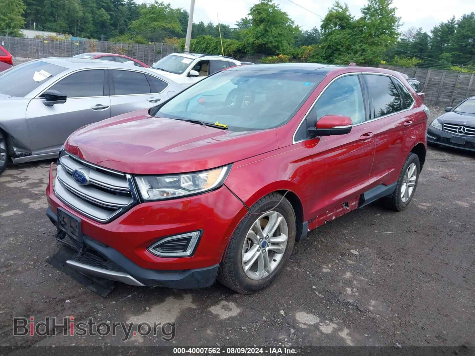 2016 FORD EDGE - VIN: 2FMPK4J92GBB29195 - Фото 2