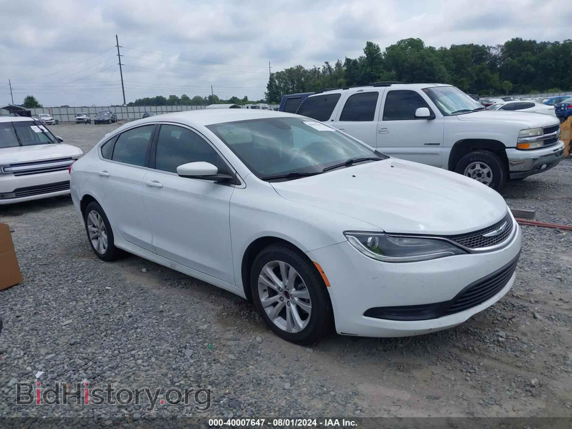Photo 1C3CCCFB5GN188045 - CHRYSLER 200 2016