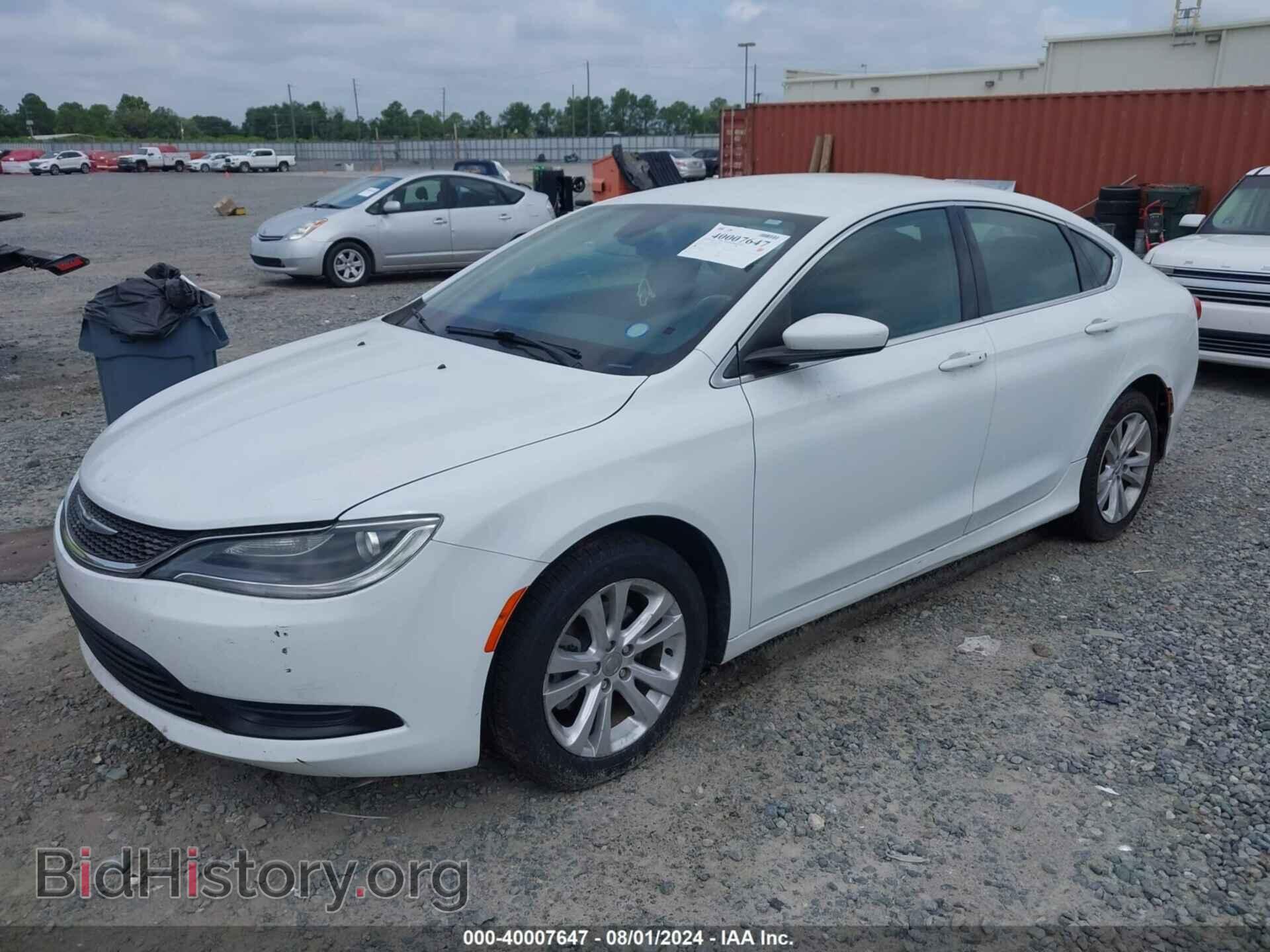2016 CHRYSLER 200 - VIN: 1C3CCCFB5GN188045 - Фото 2