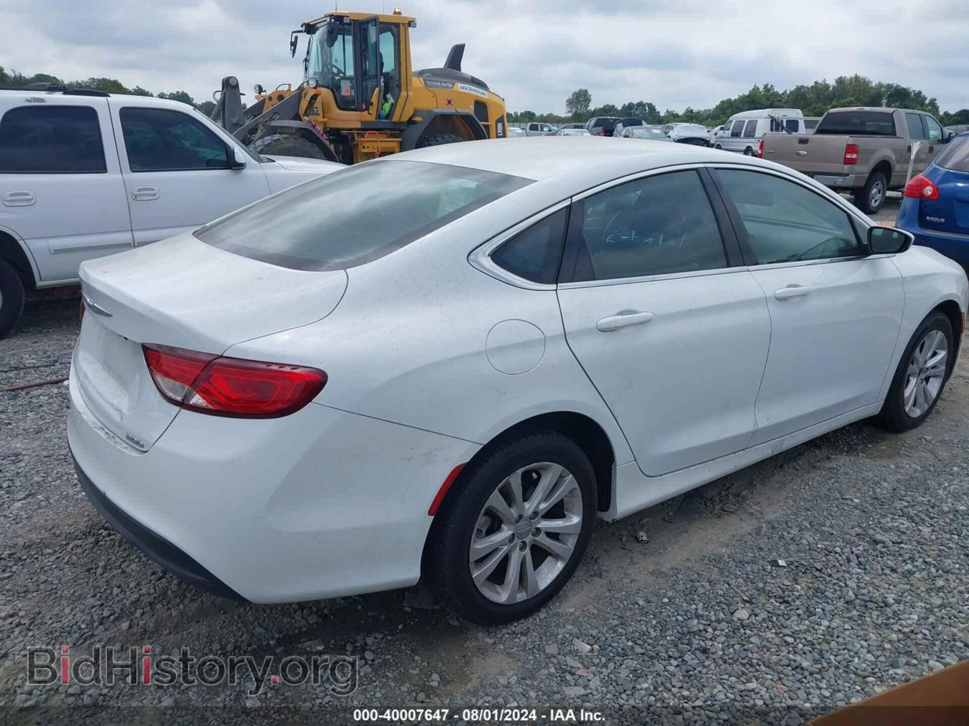 2016 CHRYSLER 200 - VIN: 1C3CCCFB5GN188045 - Фото 4