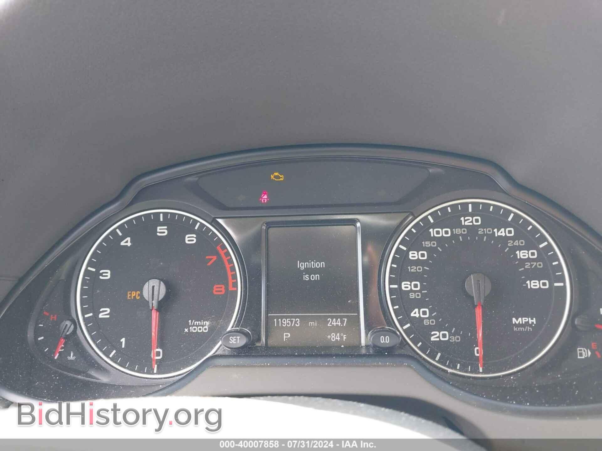 2012 AUDI Q5 - VIN: WA1DKAFP7CA126709 - Фото 7