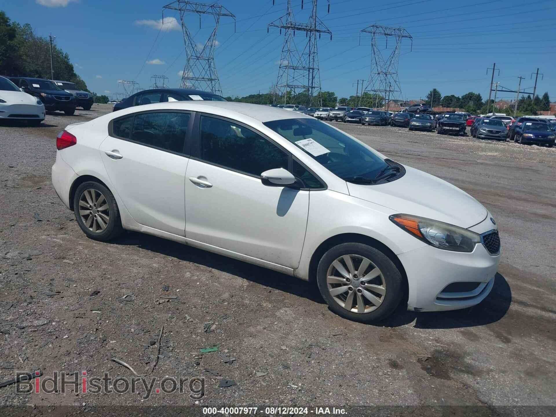 Фотография KNAFX4A67E5138481 - KIA FORTE 2014